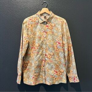 Gotcha Covered Vintage Blouse Fall Western Colors Size 12